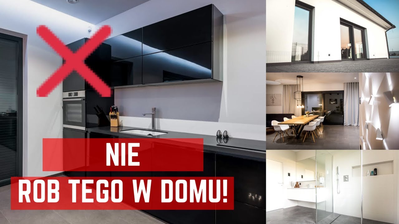 ❌NIE RÓB TEGO W DOMU🤦🏼‍♀️!JAKICH BŁĘDÓW UNIKAĆ PRZY BUDOWIE/ REMONCIE. SPRAWDZONE ROZWIĄZANIA👍🏻