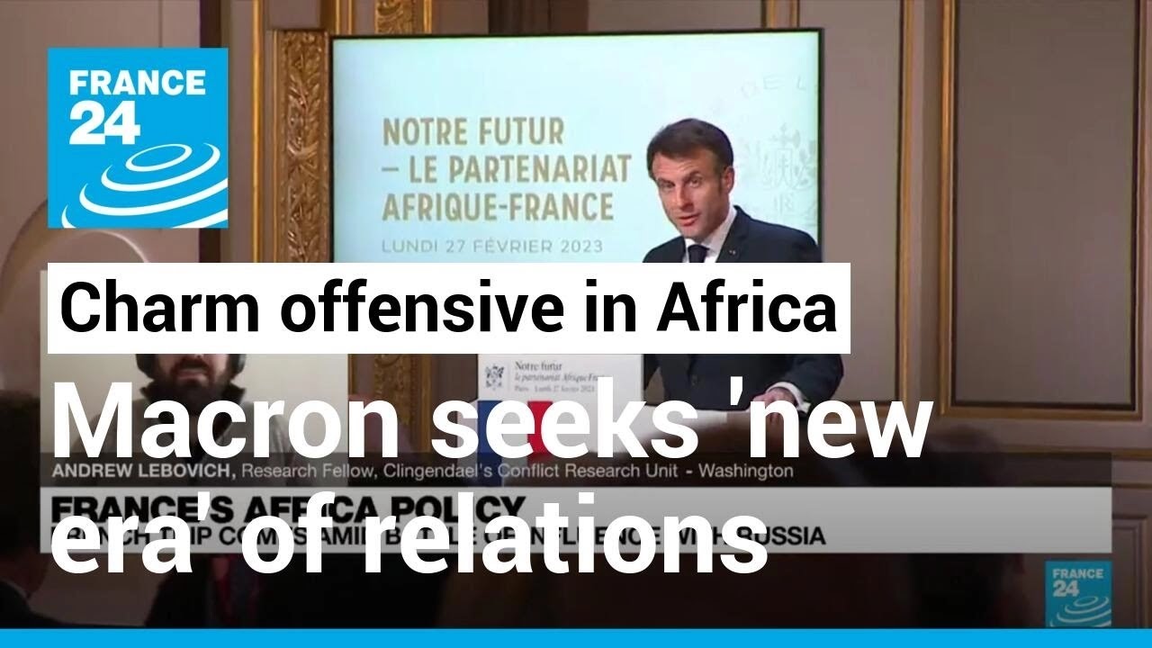 Macron readies for charm offensive in Africa to 'push back against' fierce anti-French sentiment