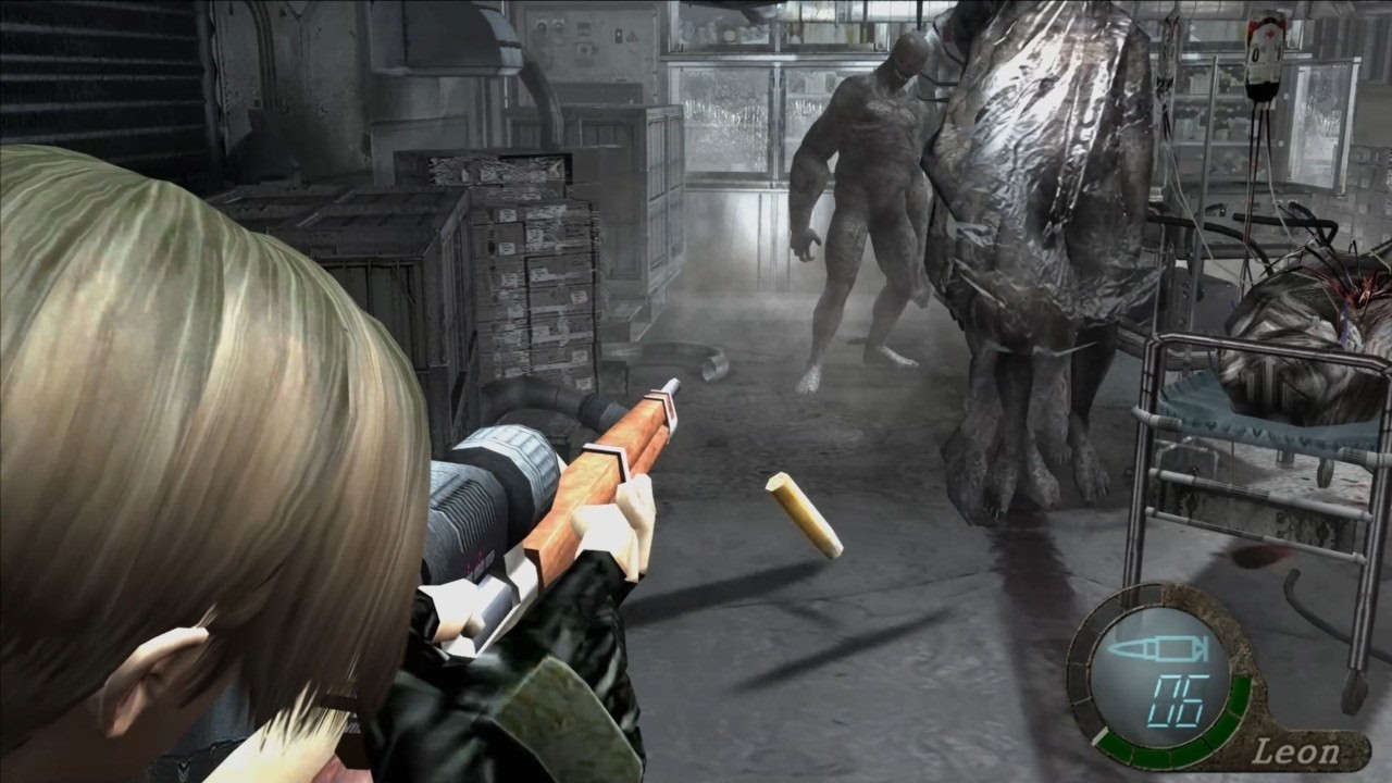 Resident Evil 4 Chapter 5-1 New Game Professional No Damage, Only Buy Sniper 100% Kill All Enemy