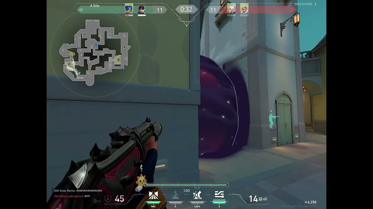 1v4 clutch valorant