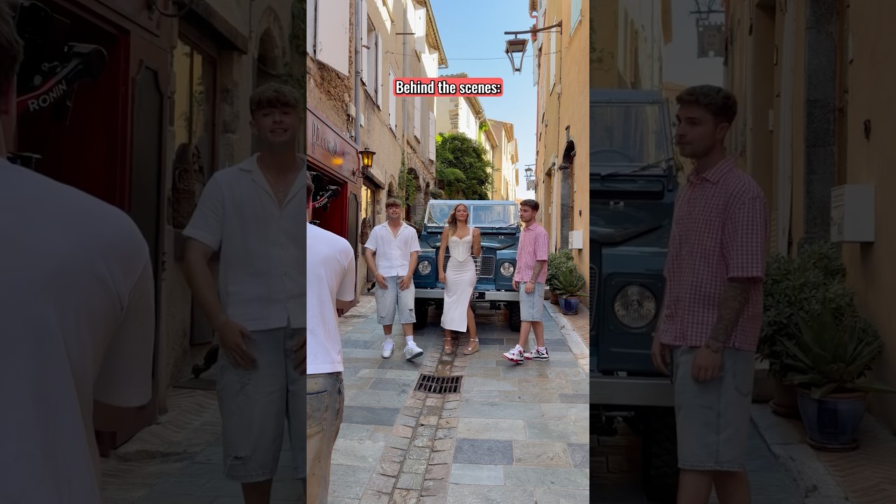 Hinter der Kamera vs Im Musikvideo😁😂 | Lewinray #shorts