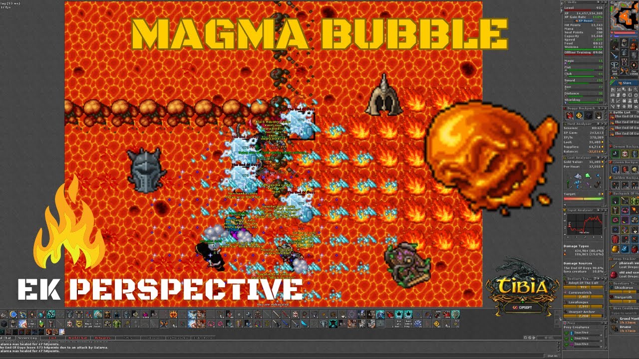 Magma Bubble tutorial [EK perspective]
