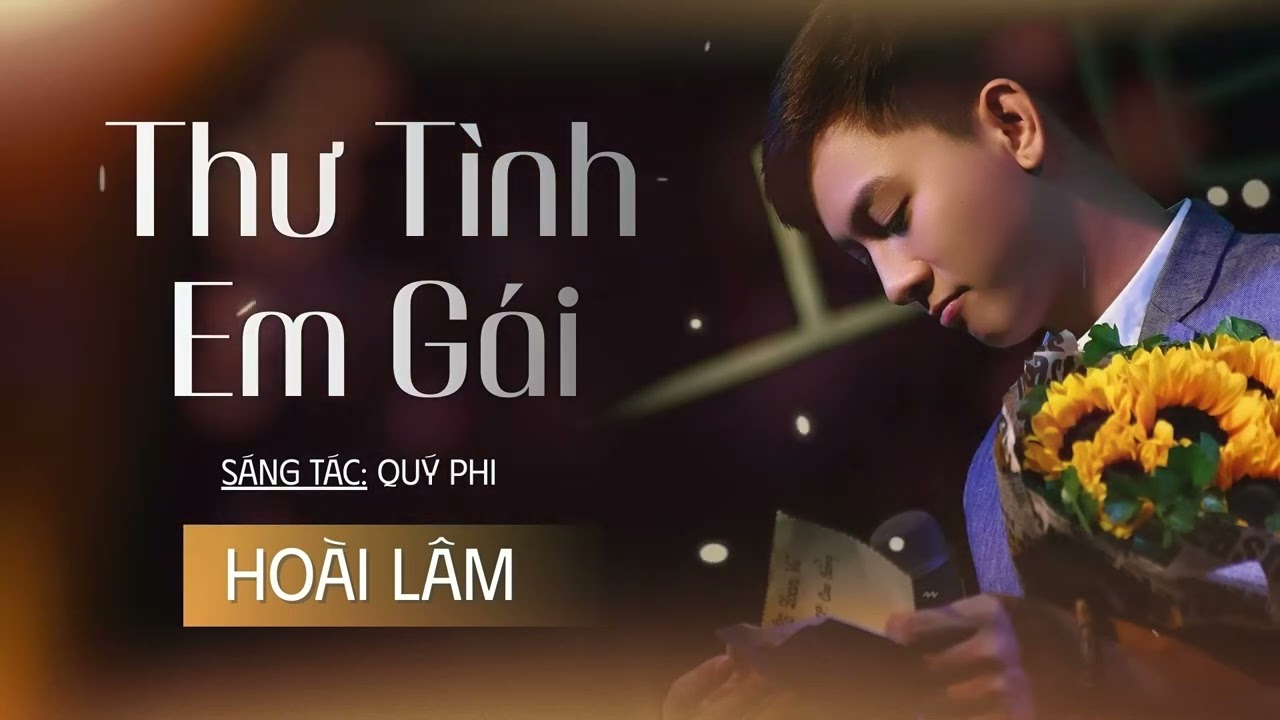 THƯ TÌNH EM GÁI - HOÀI LÂM BẢN MASTER ÂM THANH PHÊ
