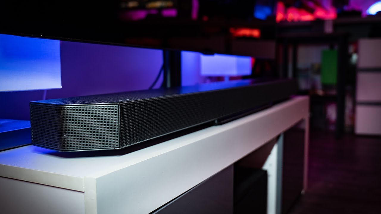 Samsung q800b dolby atmos soundbar unboxing (4k)