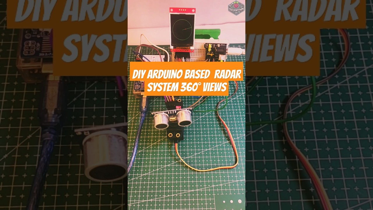 Arduino Radar in Action! 🔥 | TFT Display & Ultrasonic Sensor   #Arduino #Radar #ArduinoProjects