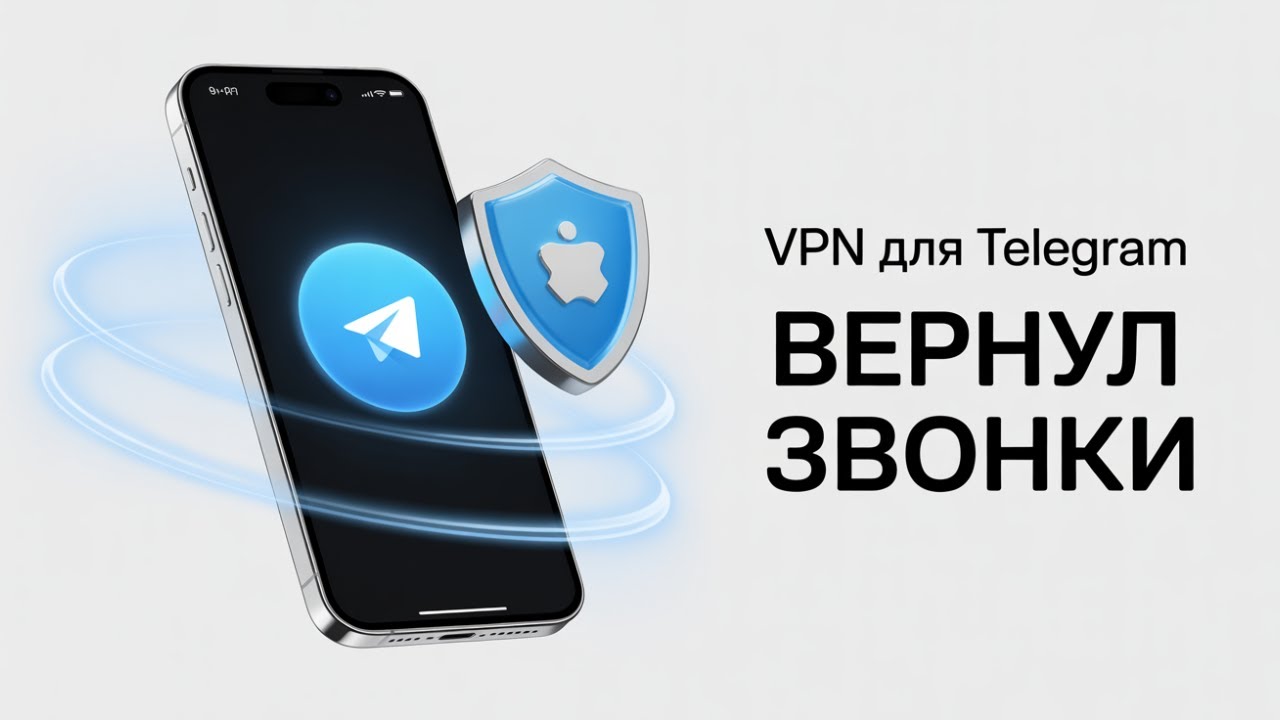 Как подключить VPN для Telegram на iPhone