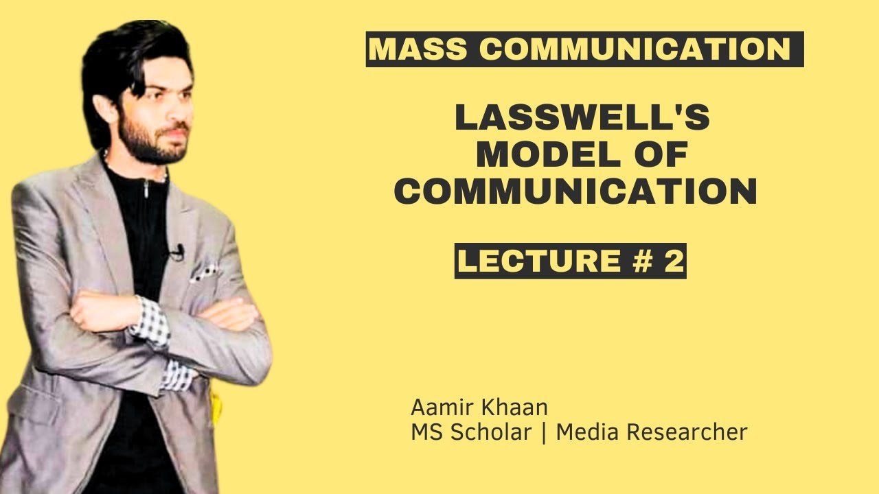 Lasswell's Model of Communication | Lecture No.2 | Aamir Khaan | Mass Communication