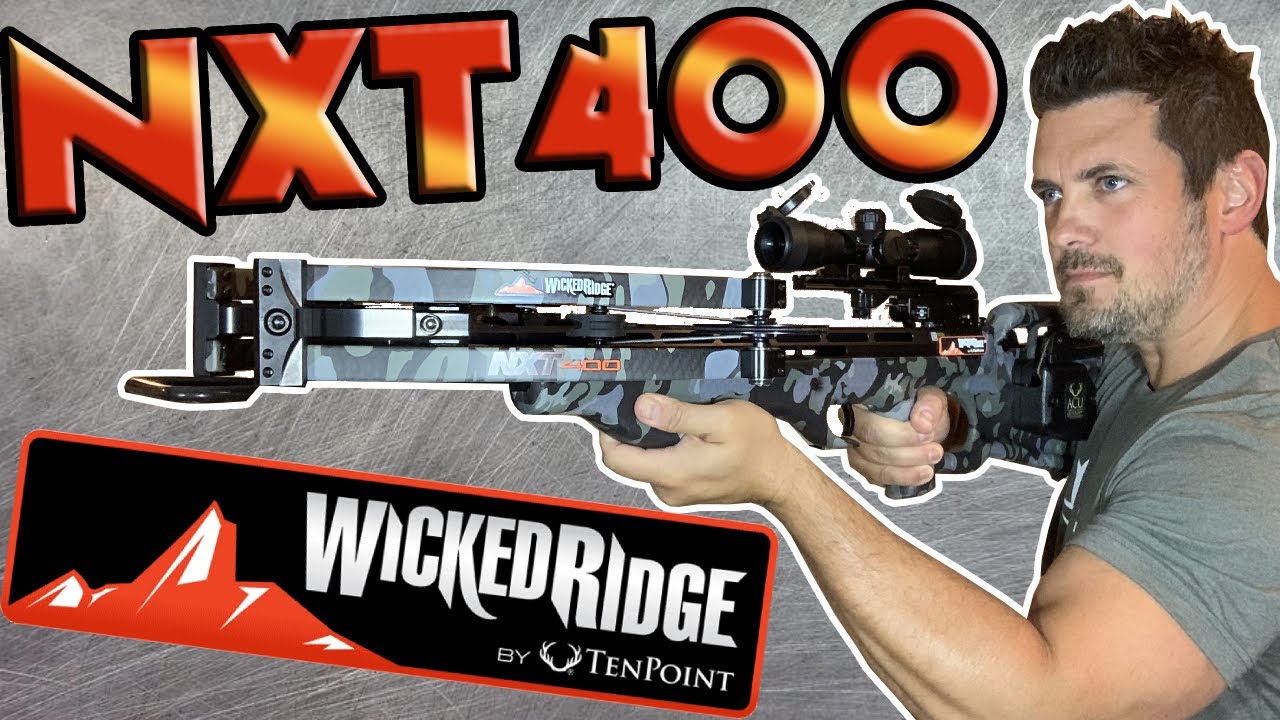 Обзор и демонстрация арбалета Wicked Ridge NXT 400: самый узкий и точный арбалет из всех! 🎯