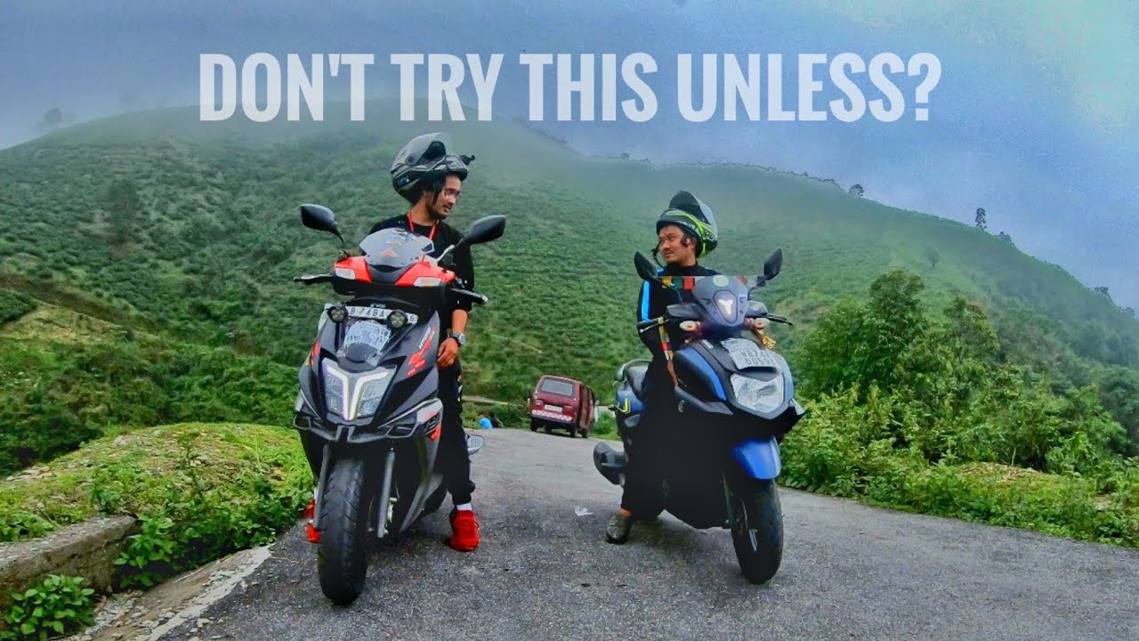 Ntorq125 Vs Yamaha Zr125 Mountains Race