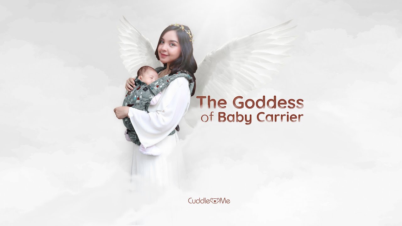 Gendongan Lokal M-Shape SSC Stretchy Levana Carrier CuddleMe