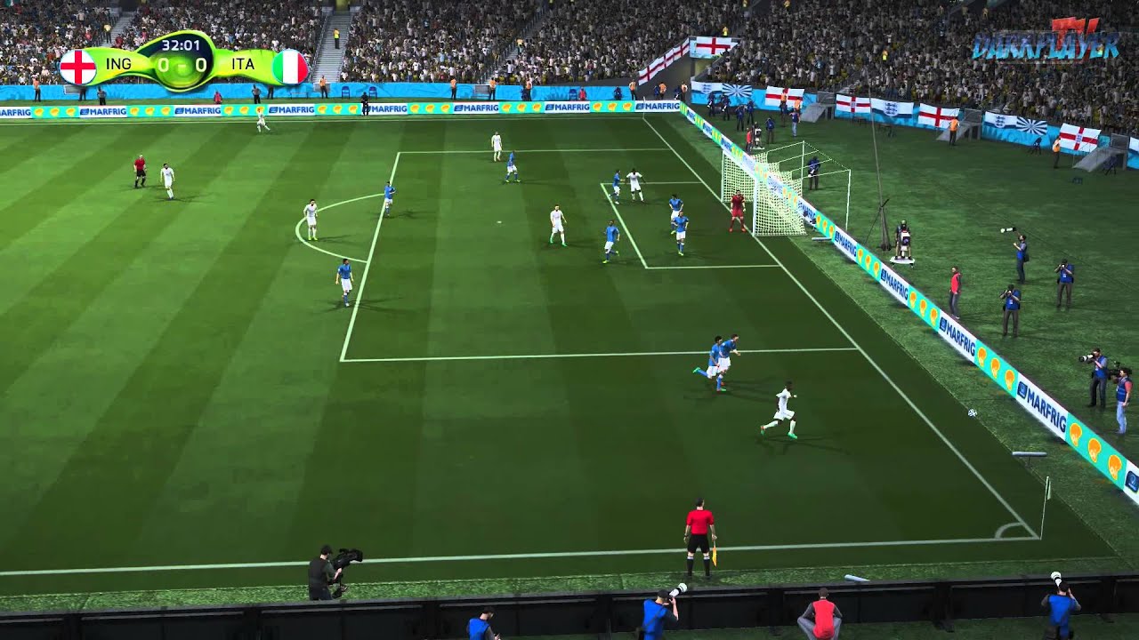 FIFA 14 World Cup 2014 England Vs Italy | FIFA 14 PS4 Copa del Mundo 2014