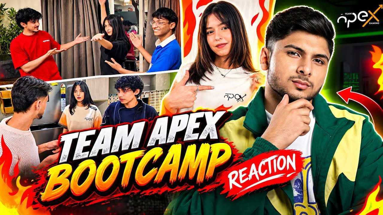 FIRST TIME IN TAG BOOTCAMP 😱 | SHEEK GAMING | NON STOP GAMING REACTION 😂🔥 | FREE FIRE