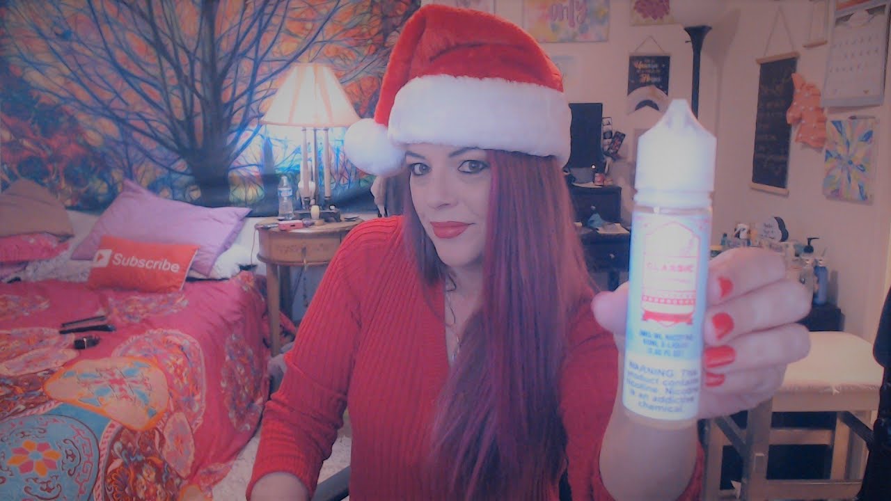 Bomb Sauce Classic Peppermint eJuice Review!! #MerryChristmas #WeVapeWeVote