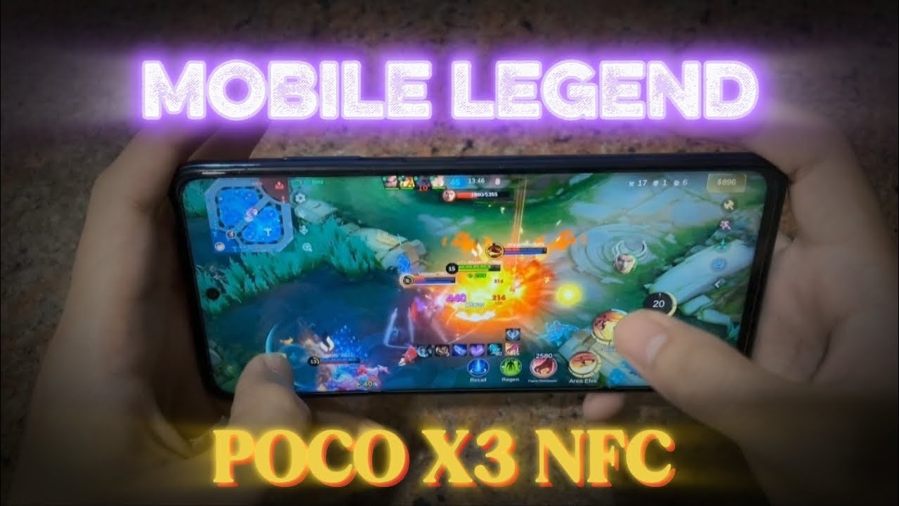TEST GAMING MOBILE LEGENDS POCO X3 NFC UPDATE TERBARU 2025