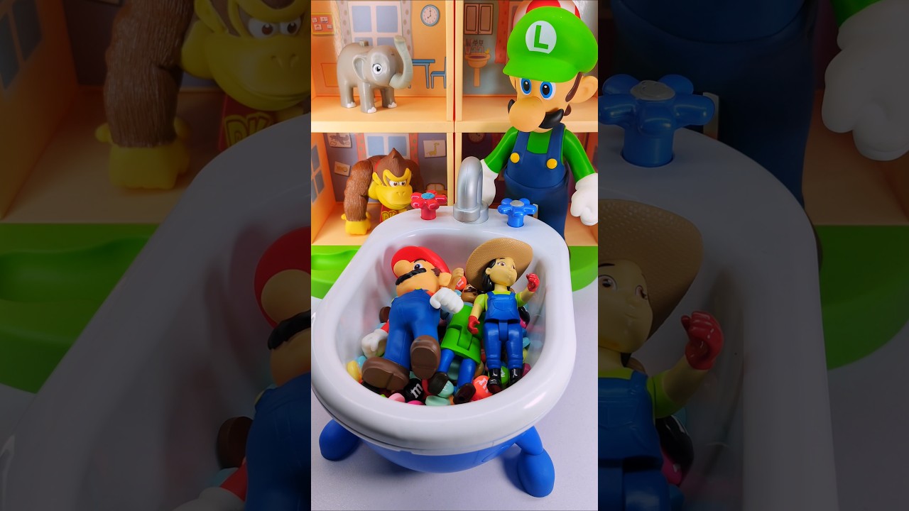 Satisfying Unboxing Super Mario Bros | Review ASMR Mario Compilation