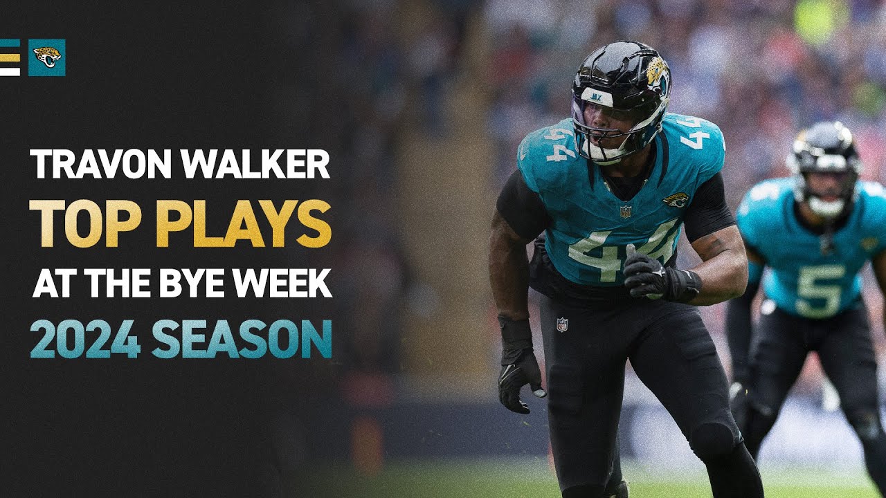 Travon Walker's Top Plays at the Bye | Jacksonville Jaguars