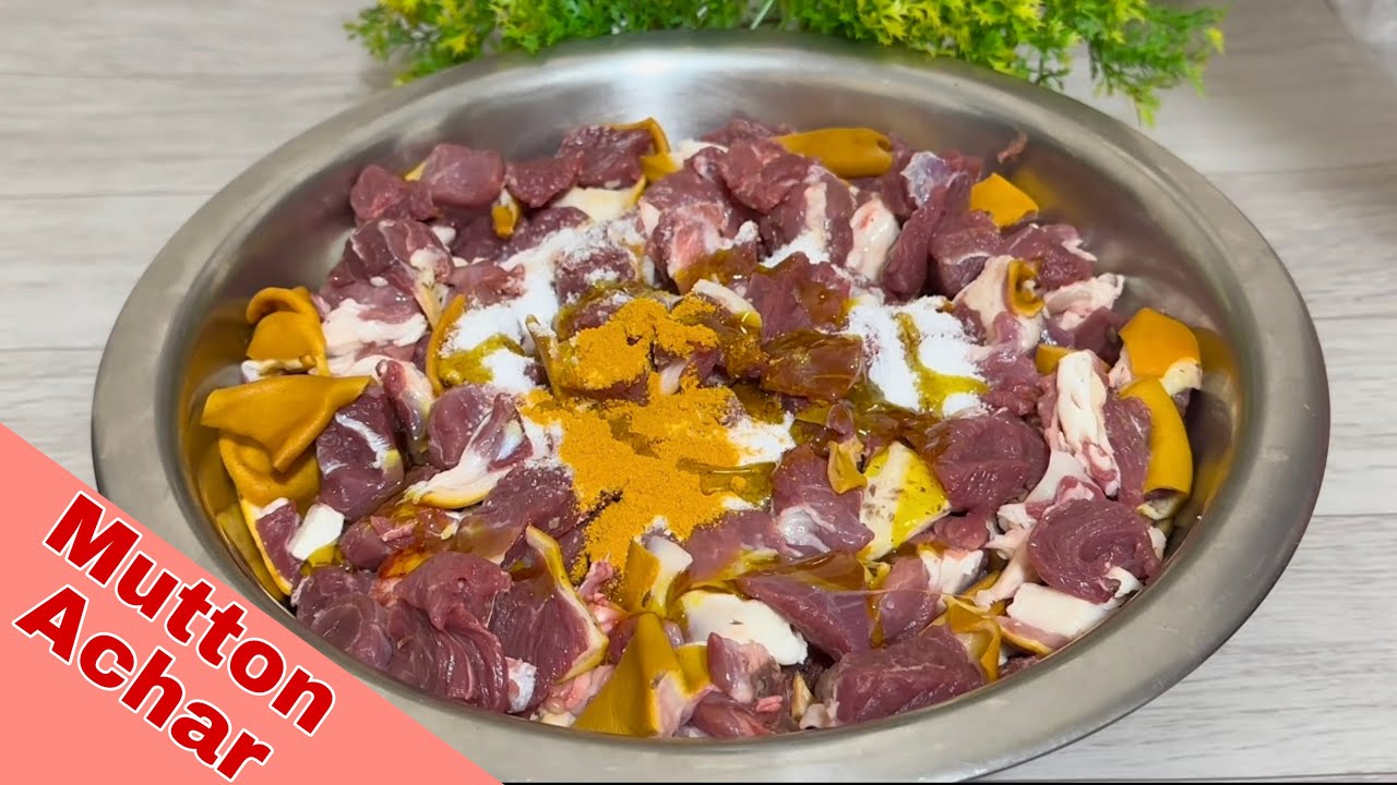 खसीको मासुको मिठो अचार बनाउने तरिका || MUTTON ACHAR RECIPE|| Masu ko achar || HELLO COOKING #achar