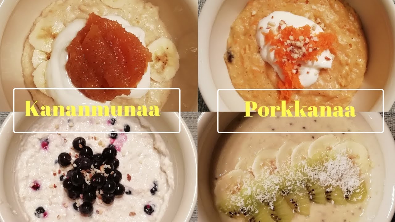 PUUROJA moneen eri makuun (4 maukasta reseptiä)