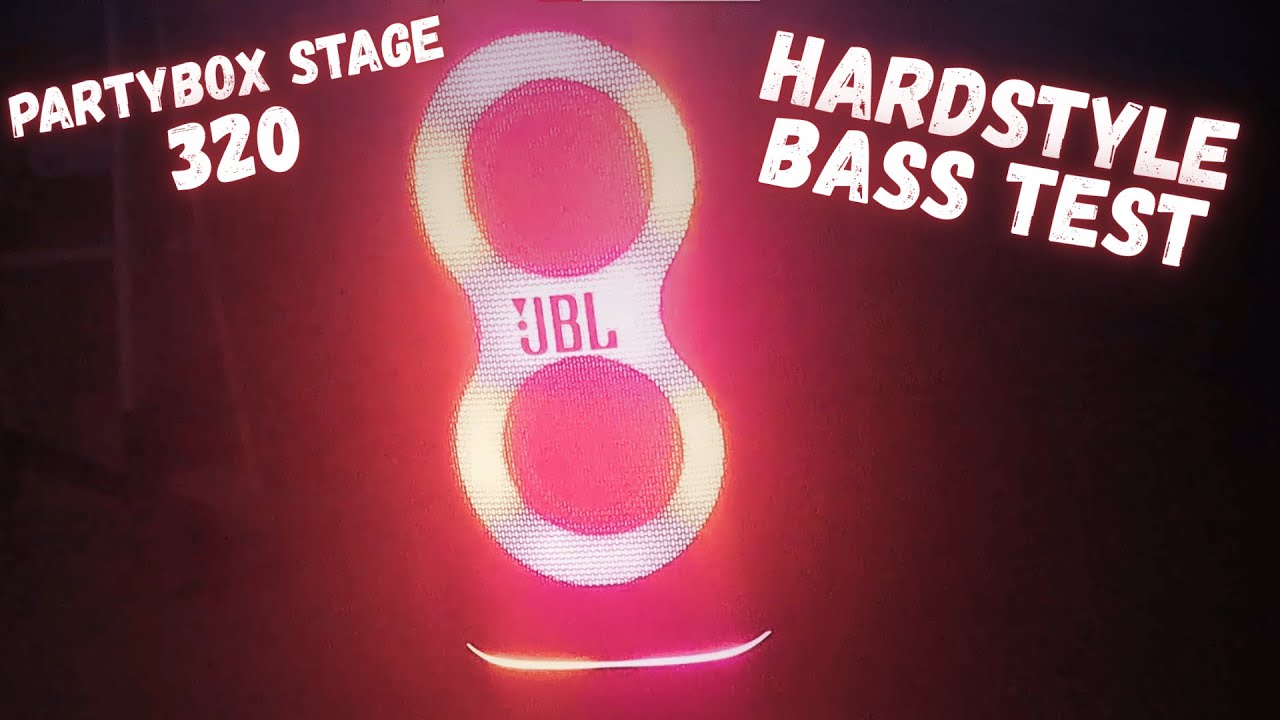 HARDSTYLE BASS TEST | JBL PartyBox Stage 320