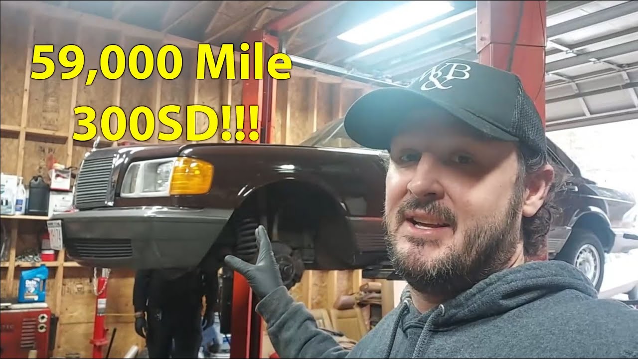 1981 Mercedes 300SD - Part 1 - Suspension, Brakes, Rotors, Bearings, Seals, Oil Cooler and Oil Lines