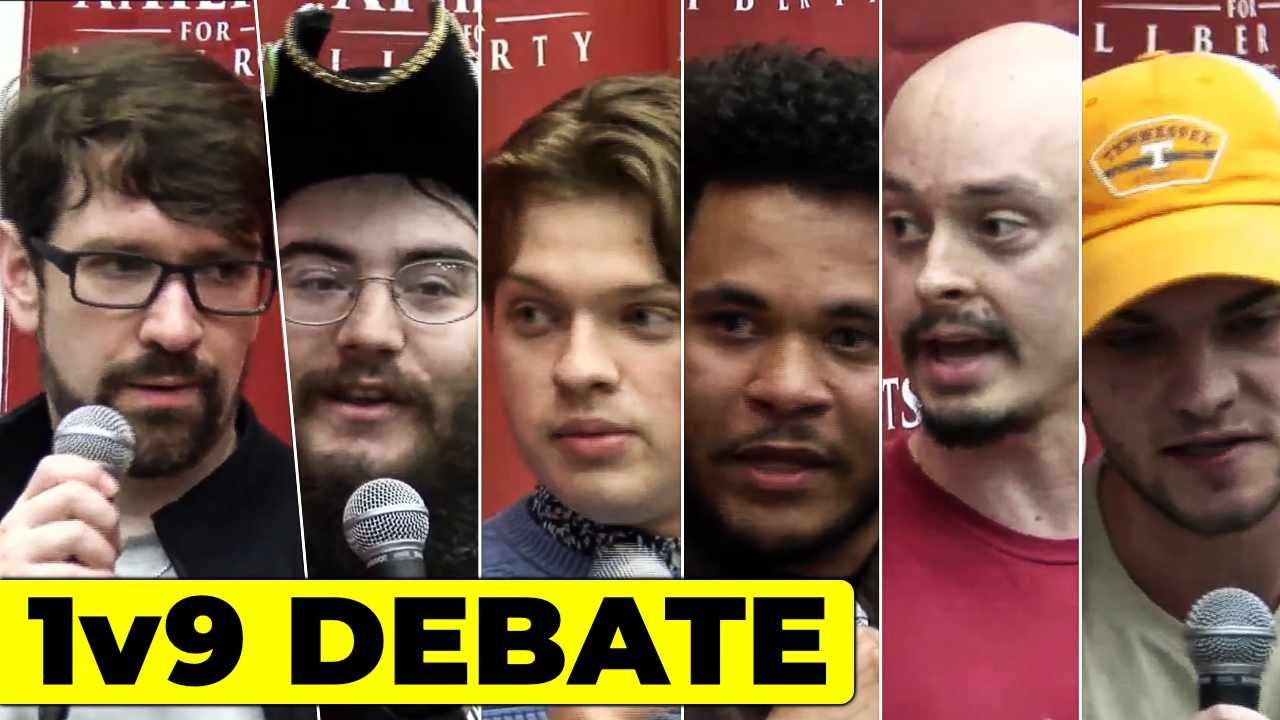 Destiny Debates MAGA students On Campus