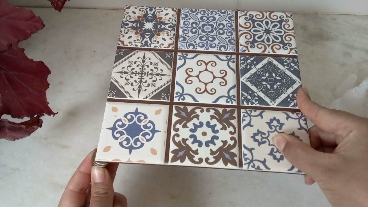 BANDEJA FEITA COM CERÂMICA 💟💟💟