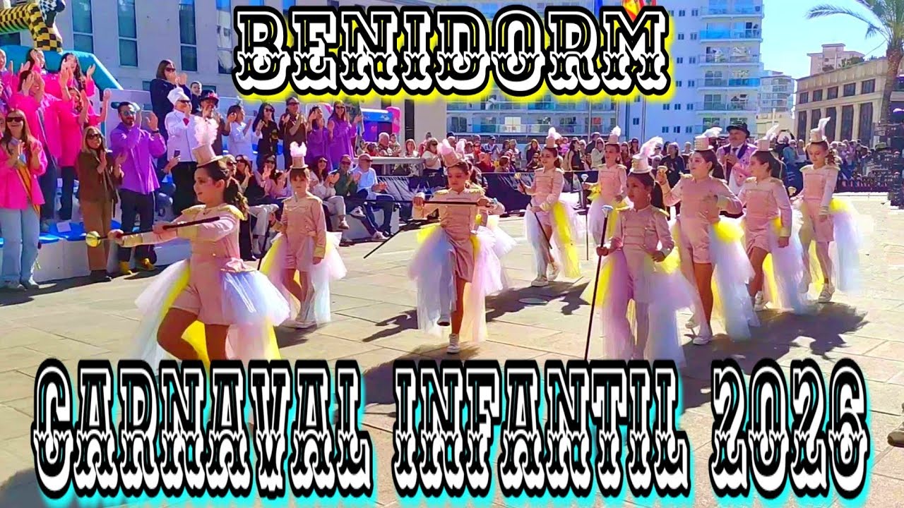 CARNAVAL INFANTIL 2026 #benidorm #carnaval #fiesta #desfile 
