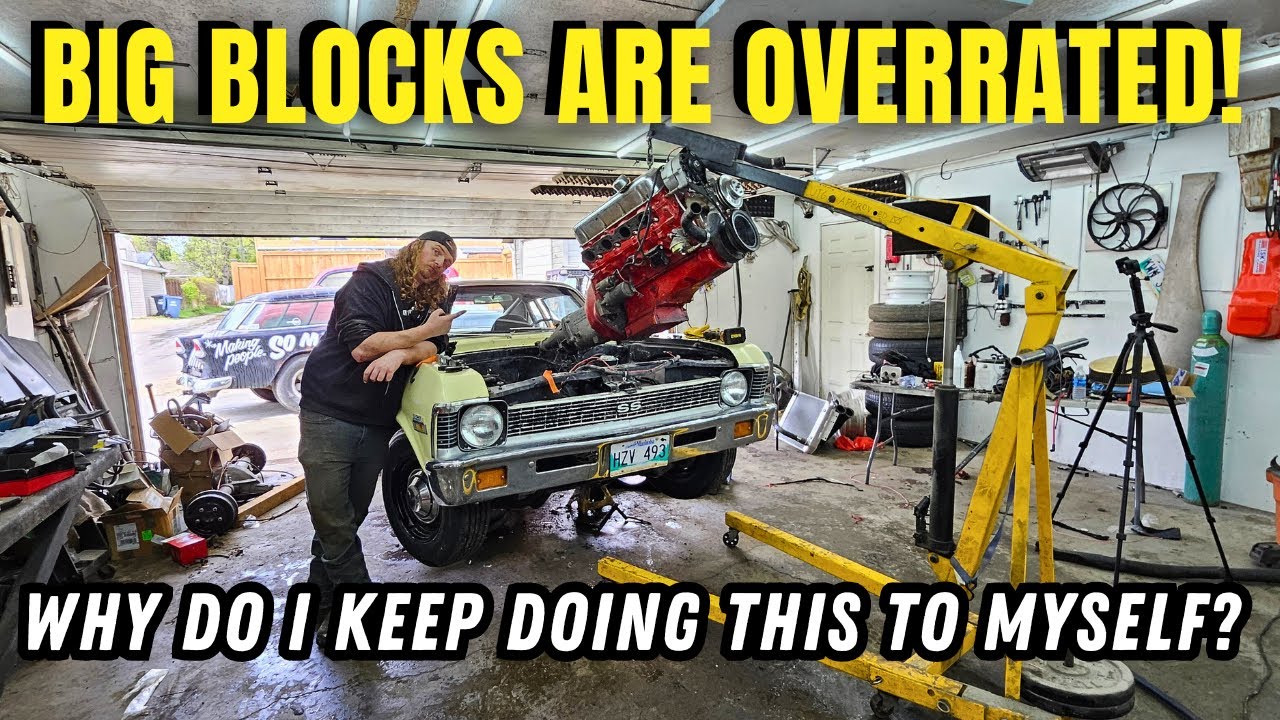 BIG BLOCK 4 SPEED DELETE? What's Wrong With Me? Messing Up A 1971 Chevy Nova