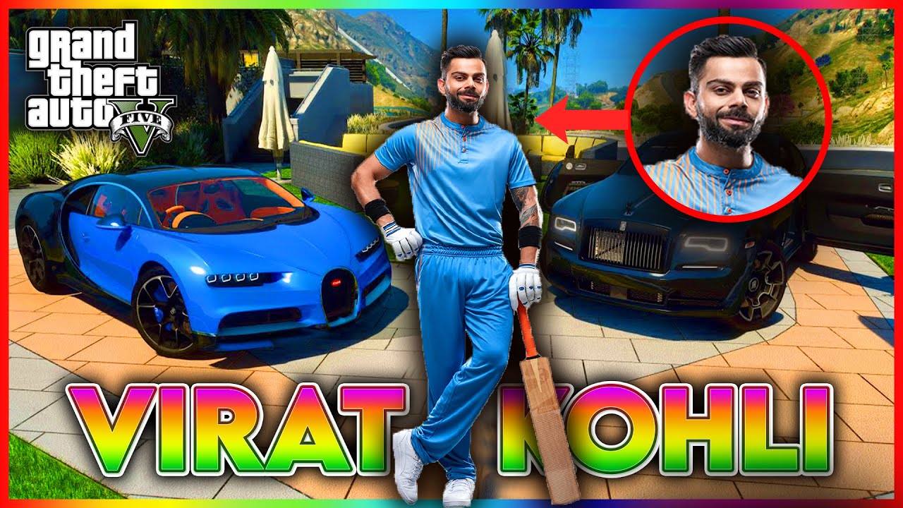 VIRAT KOHLI in GTA V | GTA V CRICKET | in Telugu