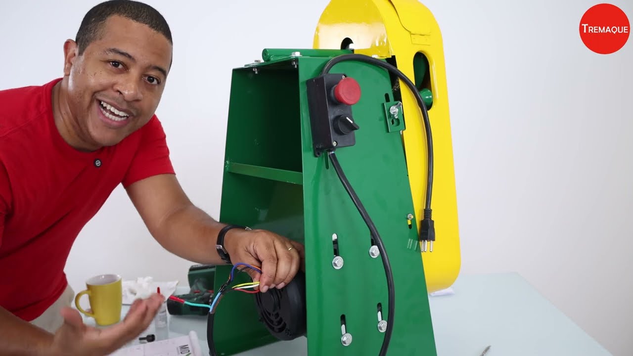Como Montar o Raspador de Cana Limpador Com Motor Profissional  - Maqtron