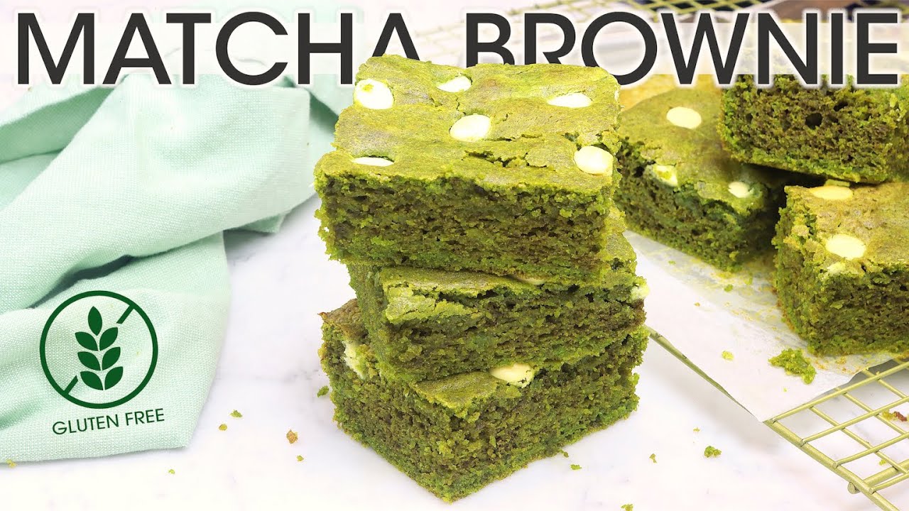Matcha Brownies Recipe (Gluten-Free Brownies): How To Make Green Tea Brownies | How To Cuisine