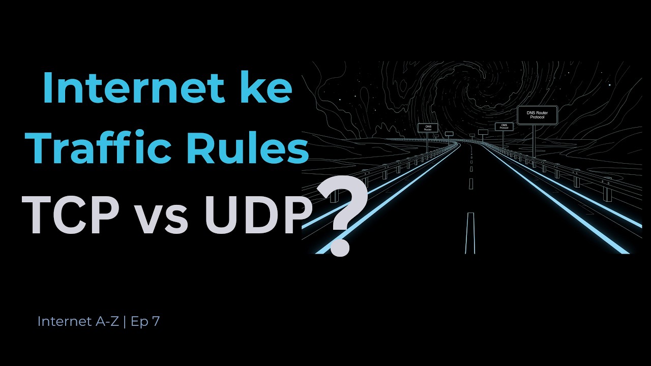 What is TCP and UDP? | Difference Explained Clearly | Internet A–Z | Episode 7