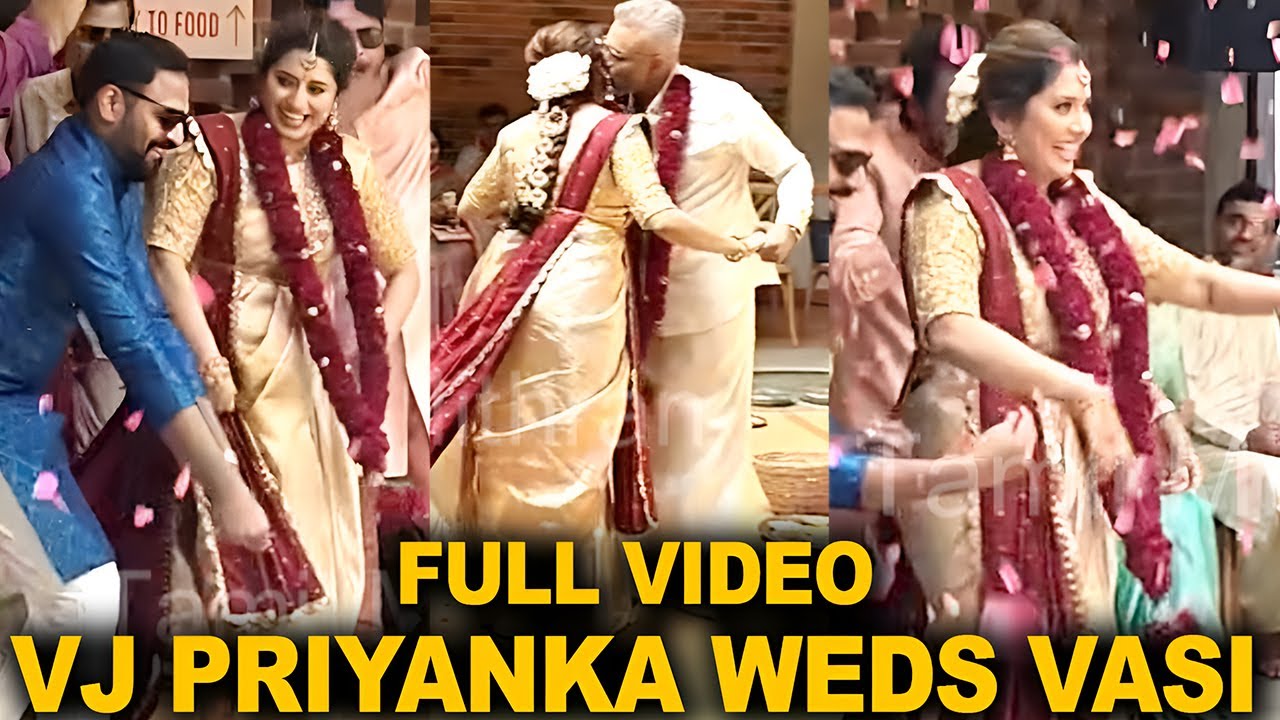 VJ Priyanka Wedding And Dance Celebration Full Video 😍  Priyanka Daeshpande - Vasi
