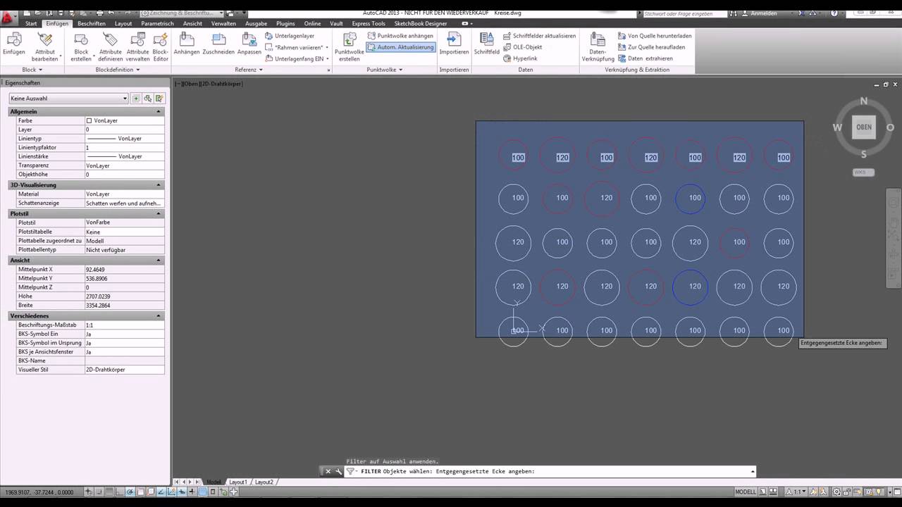 Filtern in AutoCAD