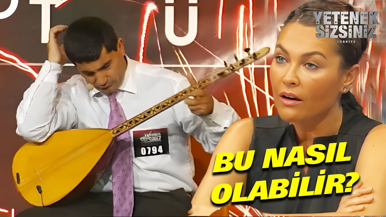Tüm Salonu Ayağa Kaldıran Bağlama Ustası! | Yetenek Sizsiniz Türkiye