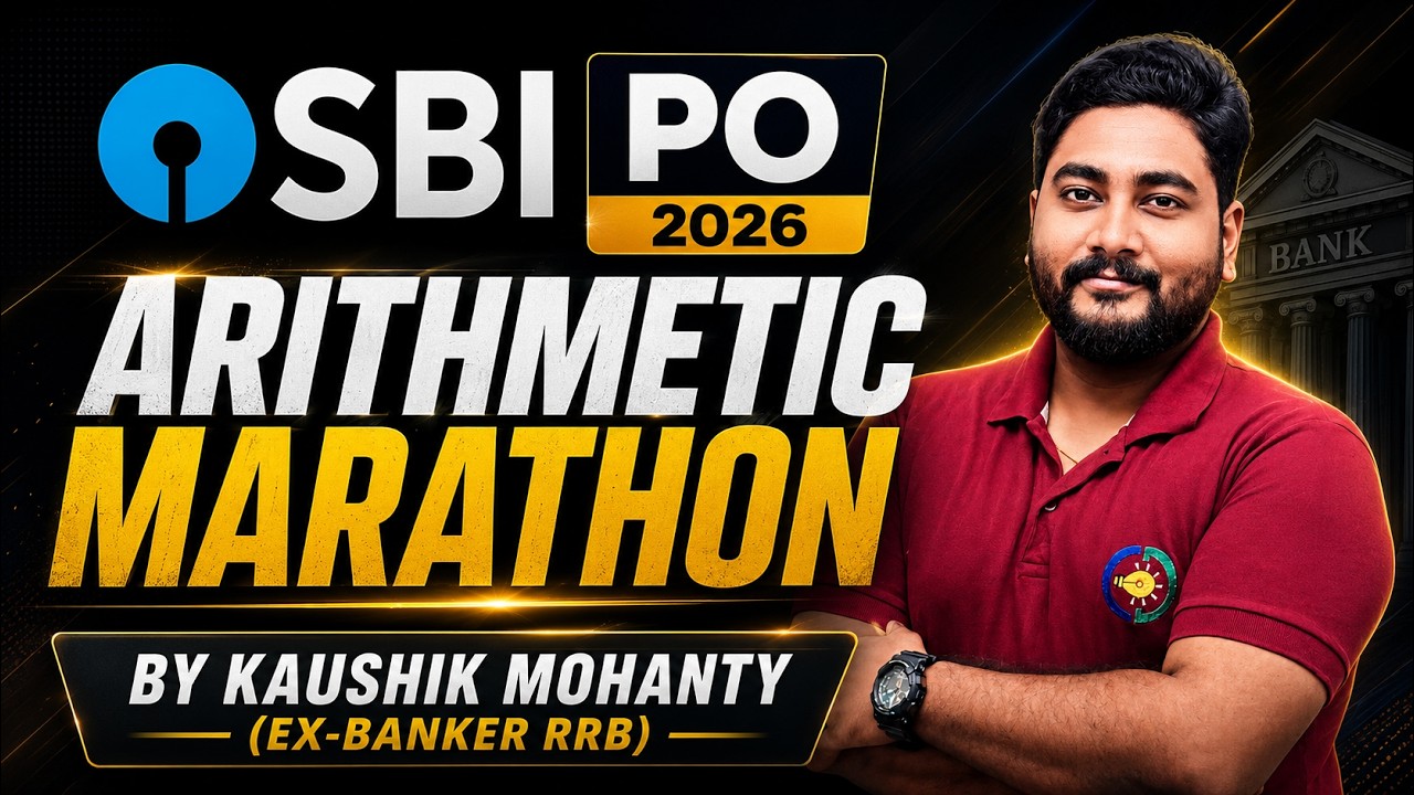 🔥Your SBI PO 2026 Preparation Starts Here!! SBI PO 2026 Quant By Kaushik Mohanty || Career Definer |