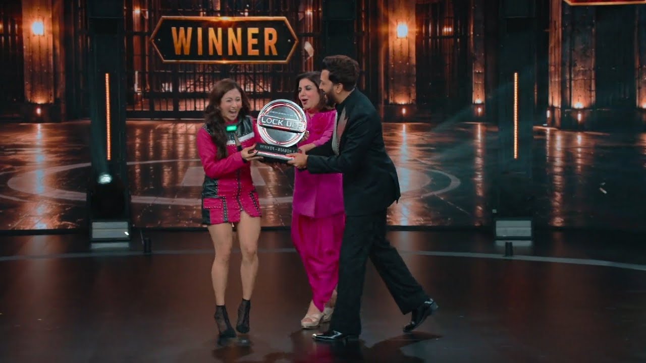 SHREYA KALRA WINNING MOMENT❤️&zwj;🔥 LOCKUPP SEASON 2 FINALE #lockupp2 #shreyakalra 