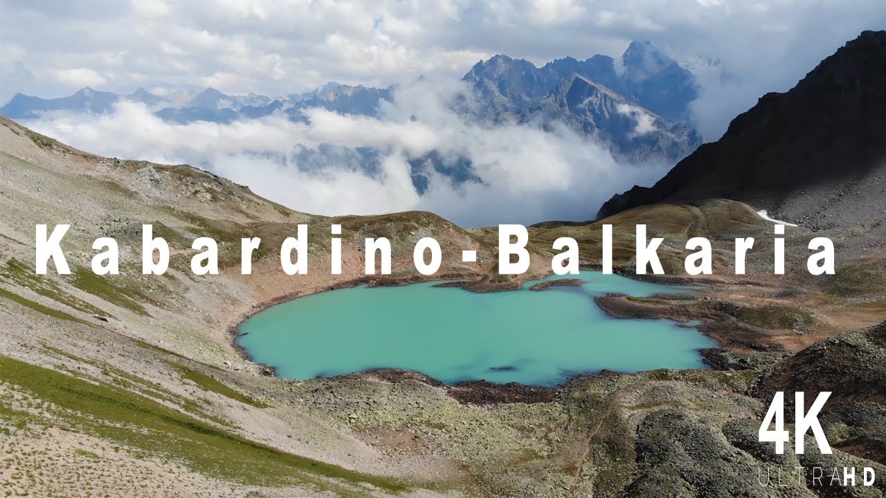 Кабардино-Балкария релакс видео/ Kabardino-Balkaria 4K   Scenic Relaxation Film with Calming Music