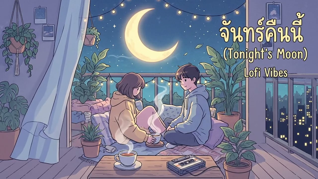 จันทร์คืนนี้ - Lofi Echo Music Playlist | Lofi  | Chill Beats| เพลงเพราะๆ ฟังตอนทำงานหรือก่อนนอน