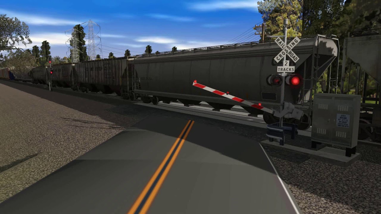Trainz TRC Grade Crossing Turns Off Too Early On My CSX Route