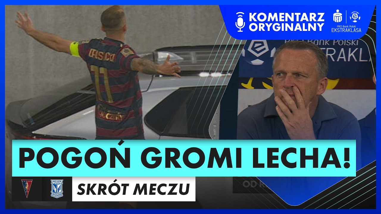 NOKAUT W SZCZECINIE! POGOŃ GROMI LECHA! POGOŃ - LECH, SKRÓT MECZU