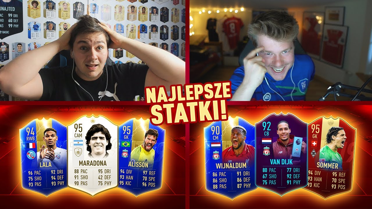 NAJLEPSZE STATKI W HISTORII vs Koza o MARADONĘ! | FIFA 19 JUNAJTED