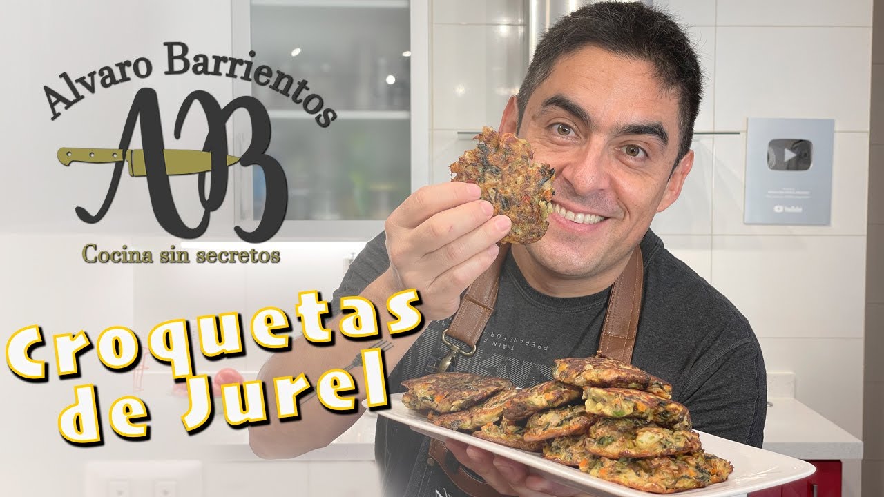 CROQUETAS DE JUREL. Receta Sana y Deliciosa - Croquetas de Pescado Alvaro Barrientos
