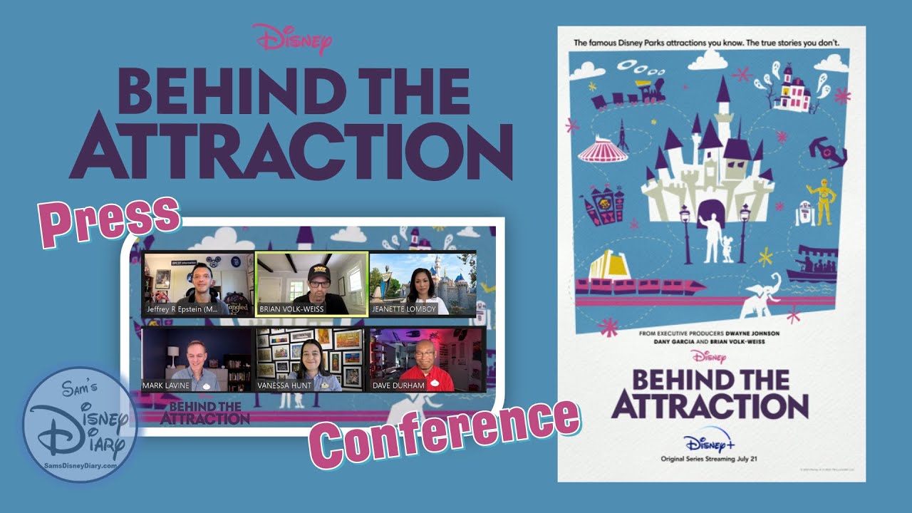 Press Conference | Behind the Attraction | Disney | Sam's Disney Diary