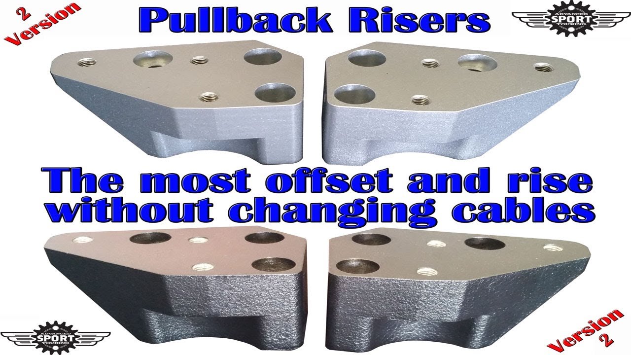Kawasaki Concours 14 Pullback Risers V2 1400GTR Full Installation Video