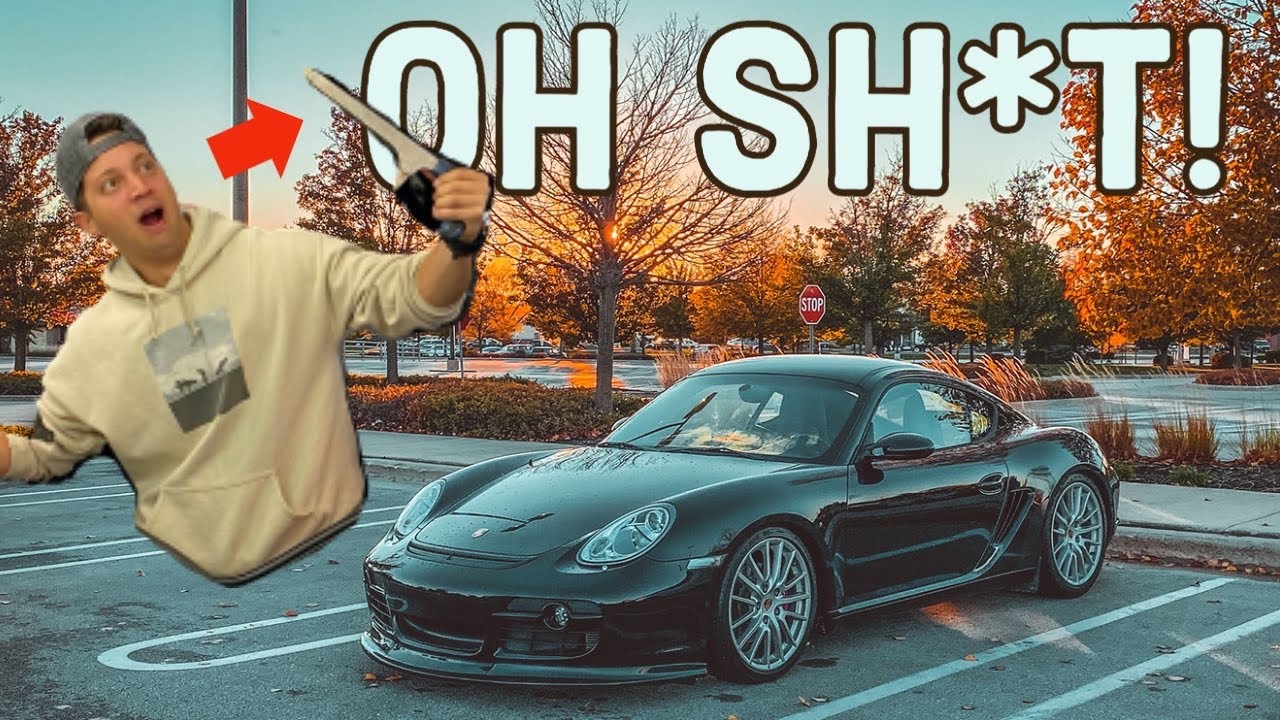 Я РАЗРУШИЛ свой PORSCHE 987, чтобы он выглядел вот так..?!!! (Установка воздуховода Smile Vent в ...