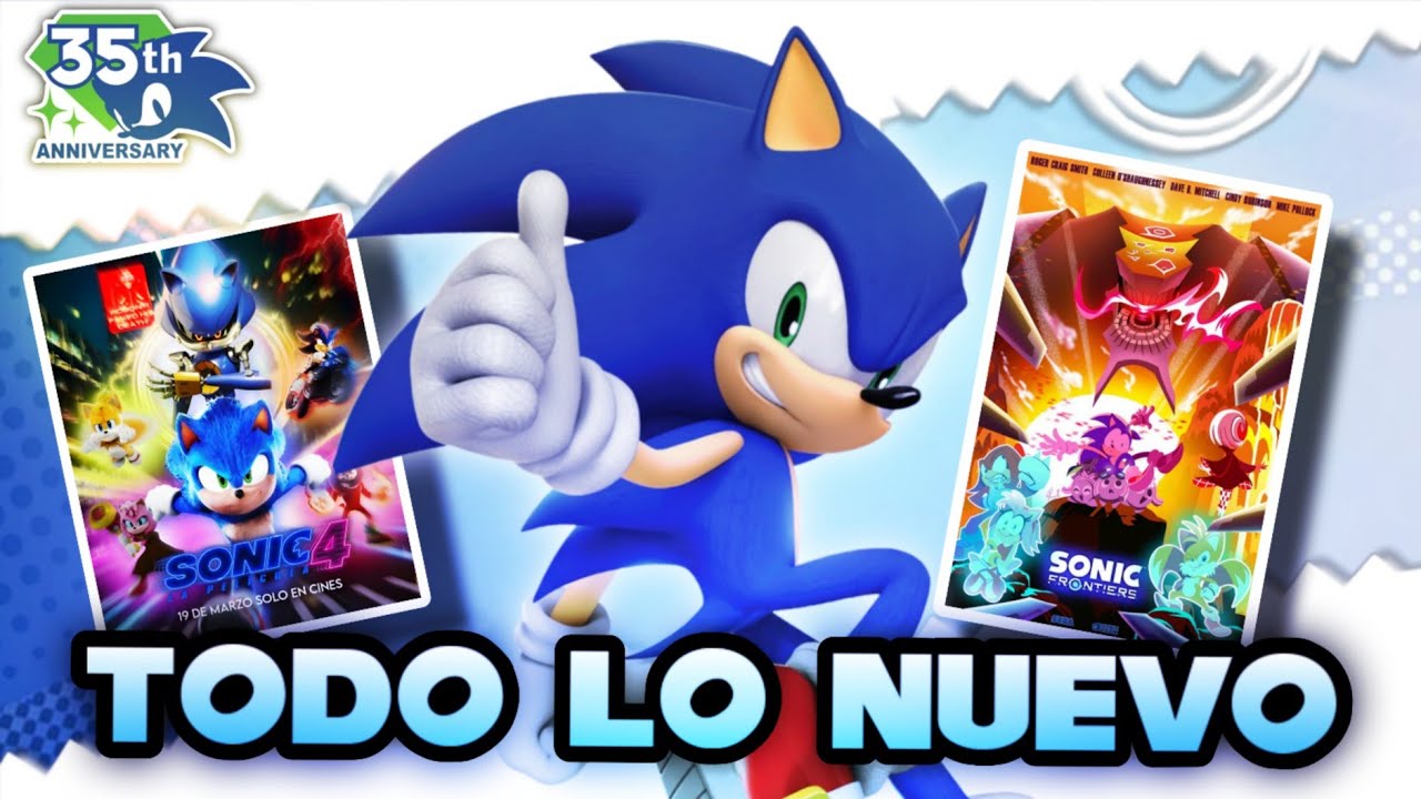 TODO LO NUEVO del 35 ANIVERSARIO de SONIC ⚡🔥