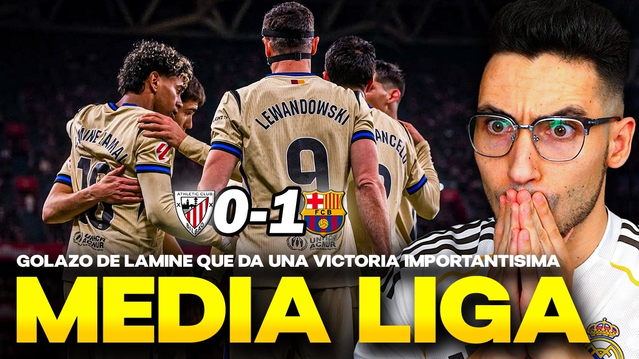 VICTORIA CLAVE del BARÇA en SAN MAMÉS con GOLAZO de LAMINE YAMAL...¿LIGA ENCARRILADA?