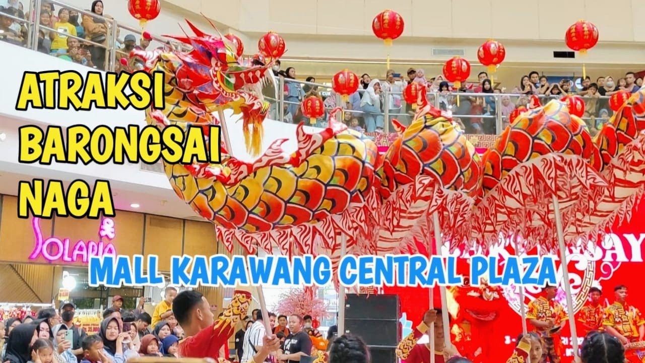 Atraksi Barongsai di Mall KCP | Liong Dance‼️