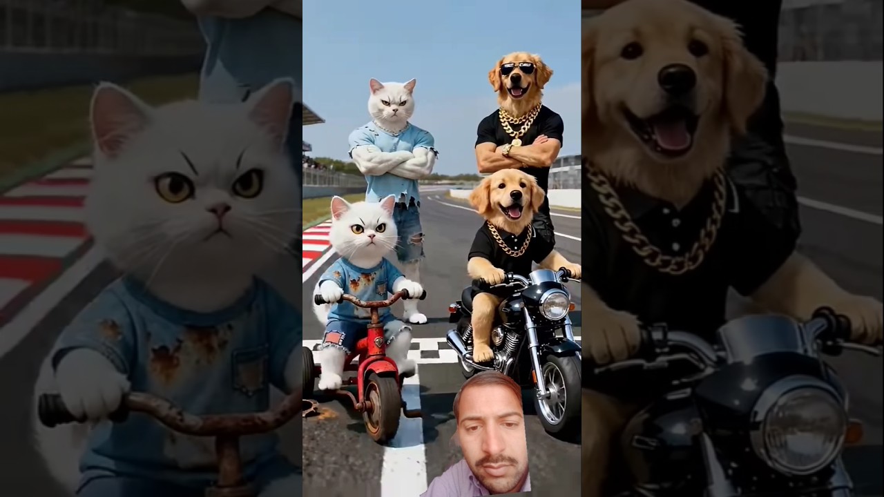 Billi kutte ki race 